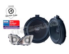 SPC-108T6 dedicated 2-way speaker system for Volkswagen T6 Alpine