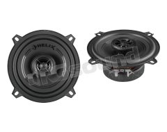 F 5X Coaxial speakers with 130 mm woofer with polypropylene cone and Mylar tweeter Helix