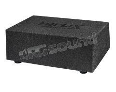 K 10E.2 25cm high-excursion subwoofer in a vented enclosure Helix