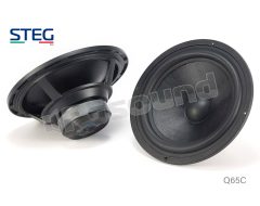 Q65C Sound Quality 165mm 2-way speaker system, fiberglass cone Steg