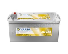 A1 710901120 batteria AGM 12V 210AH per mezzi pesanti Varta