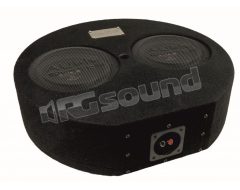 SUBFRAME R10 FLAT-2 EVO 2 Doppio Subwoofer passivo 250mm per ruota di scorta Audio System