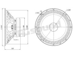 12CMV2 12" Mid-Bass Speaker Beyma