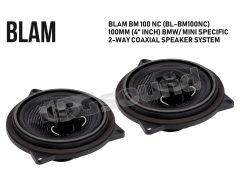 BM 100NC Pair of 100 mm (4 inch) 2-way 2 Ohm coaxial speakers BLAM
