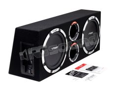 SLICKV12TA-V2 Dual 30cm subwoofer in ported enclosure VIBE British Audio