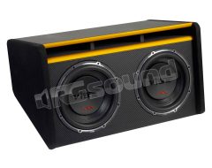 SLICKMIT12T-V3 Dual 30cm subwoofer in vented enclosure VIBE British Audio