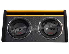 SLICKMIT12T-V3 Dual 30cm subwoofer in vented enclosure VIBE British Audio