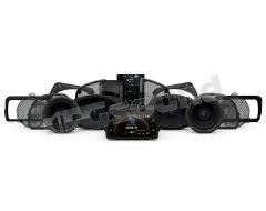 HD14-PMX-STG3-S Head unit + amplifier + speakers + kit for Street Glide and Road Glide from 2014 Rockford Fosgate