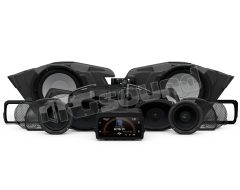 HD14-PMX-STG5 Head unit + amplifier + speakers + subwoofer kit for Street Glide and Road Glide from 2014 Rockford Fosgate