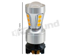 HLPW24-12 Confezione 12 lampade Head Led arancio 18 3030SMD Simoni Racing