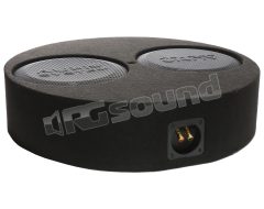 SUBFRAME R10 FLAT-2 EVO3-D4 Round enclosure with dual 25cm subwoofer Audio System