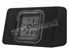 TL7T102 2 Ohm subwoofer in an easy-to-install slim enclosure Kicker