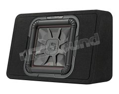 TL7T124 30cm subwoofer, 4 Ohm impedance, in an easy-to-install slim enclosure Kicker