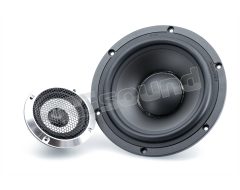 KING 62C 2-way active system with 165mm woofer and 87mm midrange with grilles Awave