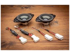 AW25 Pair of 70mm midranges with crossover Awave