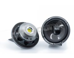 9.4M 9000 Series midrange with 4"/100 mm cone and grilles included ESB car audio