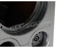 BRF6 MDF bass reflex enclosure for subwoofer, for home and automotive use AD Audio Development