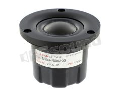 D3004/606200 Tweeter a cupola TPCD da 26 mm in alluminio anodizzato nero Scan Speak