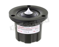 R3004/602200 26 mm ring radiator tweeter with black anodized aluminum faceplate Scan Speak