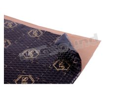 Black Gold - foglio singolo Butyl anti-vibration material 750 x 500 mm STP Standartplast