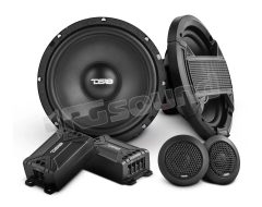 S65C 6.5” 2-Way Component Speaker Set, 200 Watts at 4 Ohms DS18