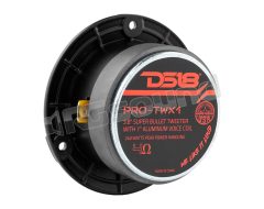 PRO-TWX1/BK 3.8“ Super Bullet Tweeter 120 Watt 1” Aluminum VC 4 Ohm DS18