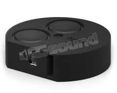IK ER8.2-DVCD Dual subwoofer in vented enclosure for spare wheel well Helix