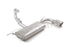50.1069.12 Posteriore inox con terminale ovale per Ford Ragazzon