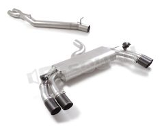 50.1124.78 Tubo centralex + Posteriore inox sdoppiato per Cupra Ragazzon
