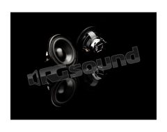 SIGMA SM 50 BLACK High-quality 5cm midrange with black chrome grille Gladen