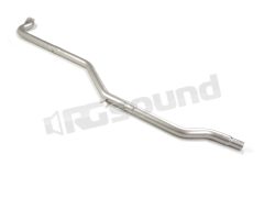 50.1244.80 Tubo centrale senza silenziatore inox per Alfa Romeo Ragazzon