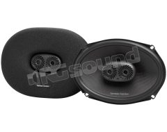 FIT96M 6x9" coaxial speakers with protective grilles Harman Kardon