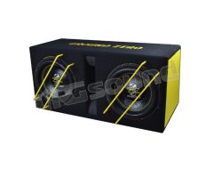 GZIB 2.10SPL Vented SPL subwoofer enclosure with 2 x 25 cm subwoofers Ground Zero