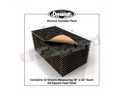 DYN10450 Xtreme Installer Pack Pack of 12 sheets 18"x32" Dynamat