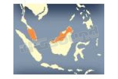 Mappa Malesia per Geosat 6, Geosat 5, Geosat 4/2C e Geosat 2, Motivo  AV Map