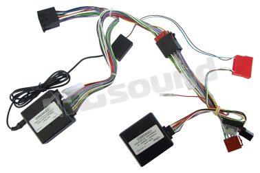 KIT023REUN11 Naviback Renault Clio 3 e Laguna 3 - recupero comandi al volante e ripristino TOMTOM Paser