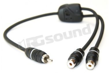 FSF 030 Adattatore Y RCA 1 maschio - 2 femmine Connection Integrated Solution