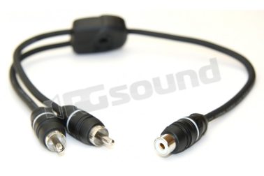 FSM 030.2 Adattatore Y RCA 1 femmina - 2 maschi Connection Integrated Solution
