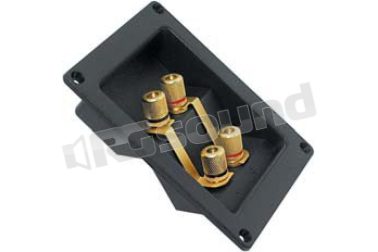 AT-40G vaschetta 4 contatti Bi-Wiring AZ Audiocomp