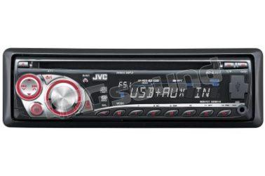 KD-G351 - Sintolettore USB/CD con presa AUX frontale  JVC
