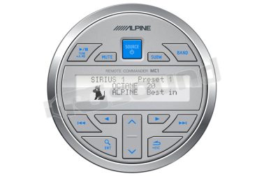 MC-20 Controllo remoto marino wireless con display Alpine