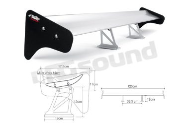SPA/3A Fast wing - Alettone alluminio Simoni Racing