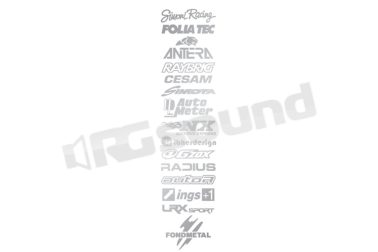 AD/SPONSOR Adesivo Sponsor stripe Simoni Racing
