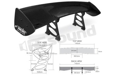 SPC/3A Zeus Carbon - Alettone vero Carbonio Simoni Racing