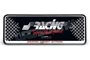 PTX/2A Portatarga anteriore universale Simoni Racing