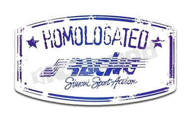 SCS/HOM Adesivo Simoni Racing