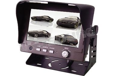 Monitor KL-7 QUAD DVR - registratore SD Card  RG Sound