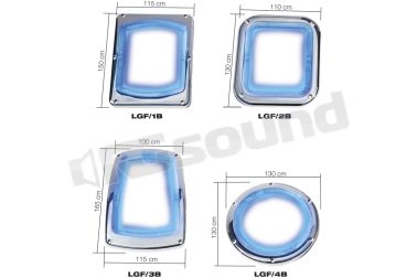 LGF/4B Cornici cambio con led Simoni Racing