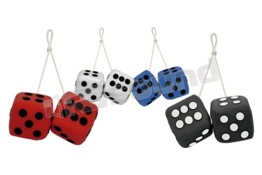 LD/W Dadi in microfibra - 6 x 6cm Simoni Racing