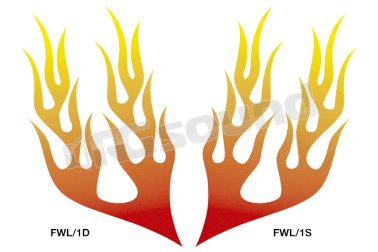 FWL/1S Adesivo Fireworks line Simoni Racing
